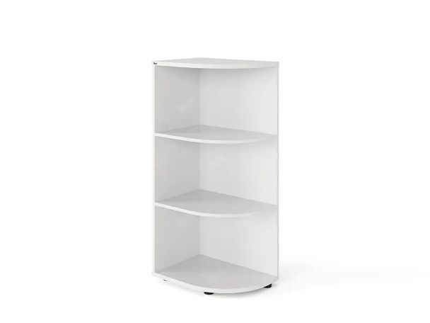ЛАЙТ / LIGHT RLG029-35x55 Угловой стеллаж 35x55x113 Белый - Вид 1