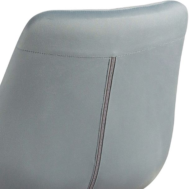 Барный поворотный стул Эйден, Confetti dusty blue/черный - Вид 10