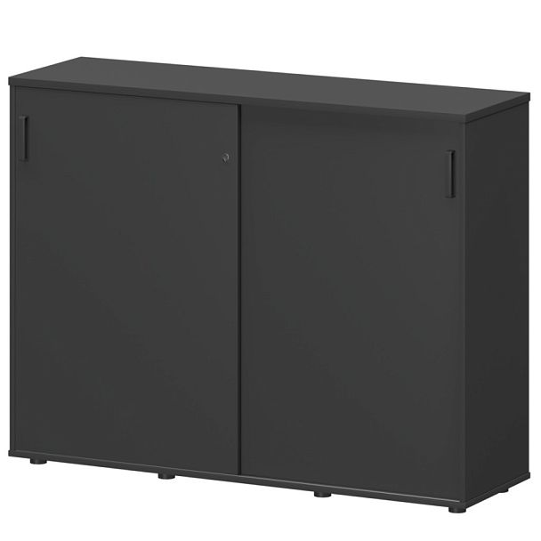 Тумба-купе СМТ-15.11К Графит 1496x444x1150 Смарт - Вид 1