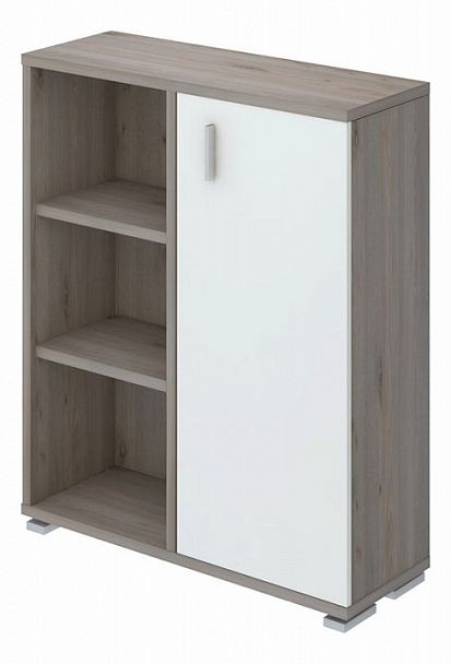 Тумба комбинированная Домино нельсон ПУ-50-2 Белый/Нельсон - Вид 1