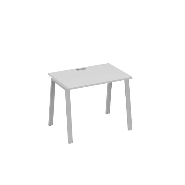 Стол письменный на металлокаркасе TRE A4 А4 Б3 012 БП серый / металлокаркас серый - Вид 1