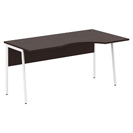 Стол прямой СА-1P(R) Венге Магия/Белый 1600х900х755 IMAGO PLUS - Фото предпросмотра