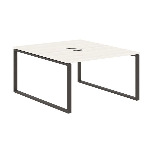 Стол 2-х местный EQWST 1316 Ясень Траун/Мокко 1360х1606х750 EDIS - Вид 1