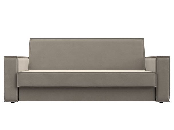 Диван-книжка Куба Микровельвет бежевый - Вид 2