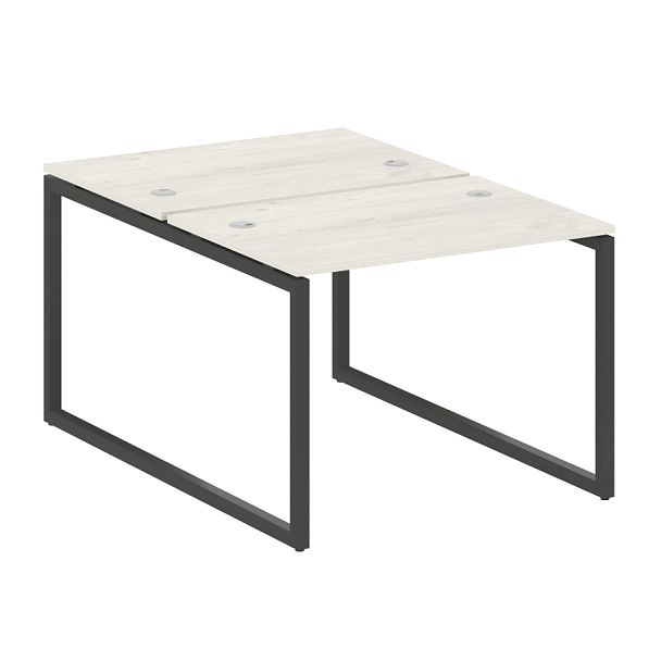 Metal System Quattro Р. ст. на О-образном м/к 40БО.РАС-СП-2.1 Дуб наварра/Антрацит металл 1000*1475*750 - Вид 1