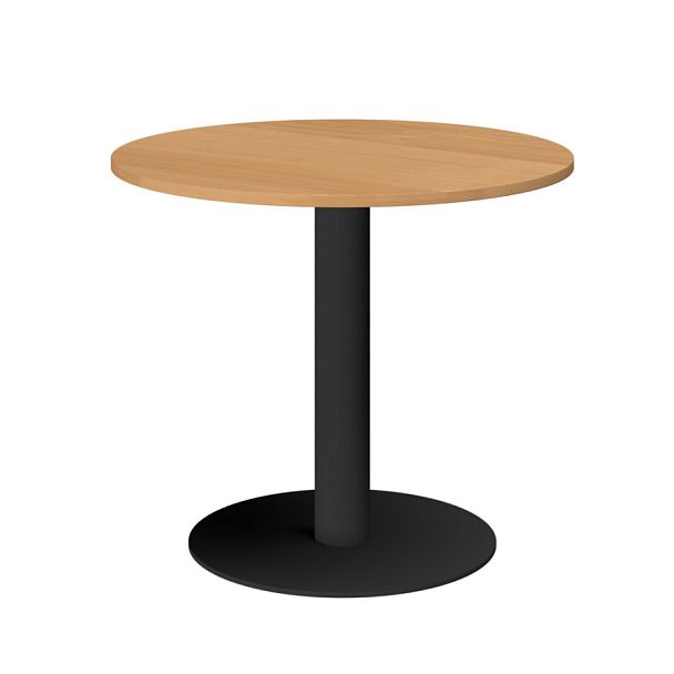 Стол круглый АМП-Д90 Ольха/Антрацит 900x900x760 Арго-М - Вид 1