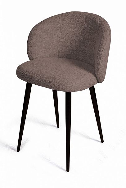 Стул Vito высокий, букле бежевый / опора конус - Вид 1