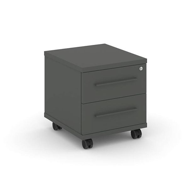 Rift Тумба мобильная усиленная RF.TM-001 Антрацит/Металл Антрацит 416*460*448 - Вид 1