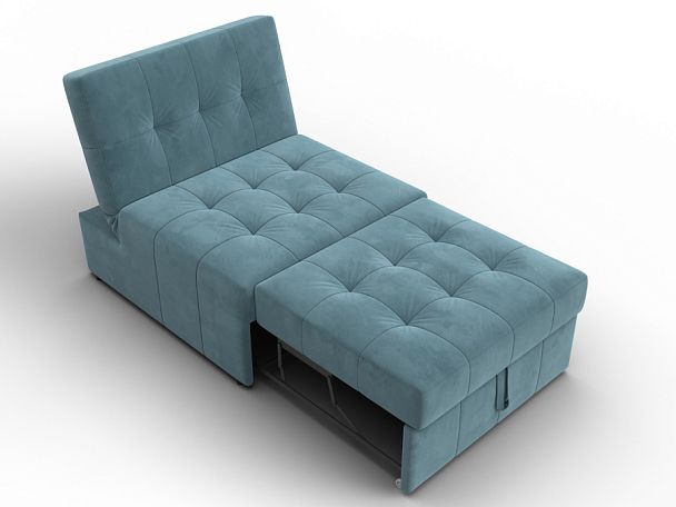 Кресло-кровать Лига-107 (80) Велюр бирюзовый - Вид 7