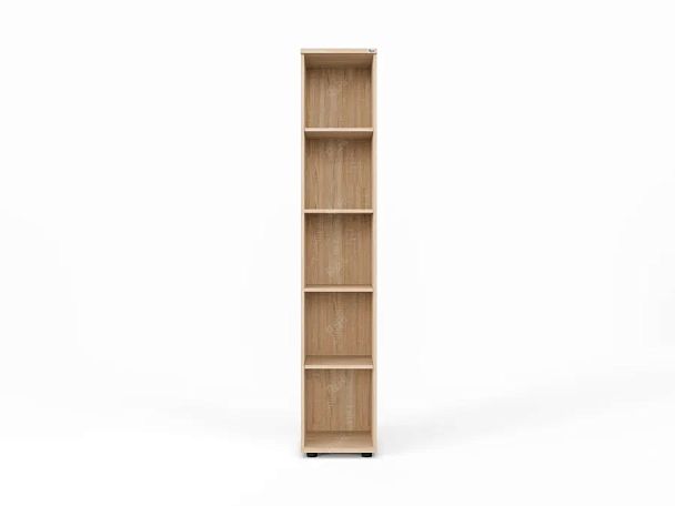 ЛАЙТ / LIGHT RLG026-35x35 Узкий стеллаж 35x35x183 Дуб Сонома - Вид 2