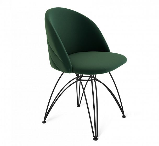 Стул Sheffilton SHT-ST35-2/S112 лиственно-зеленый/черный муар - Вид 1