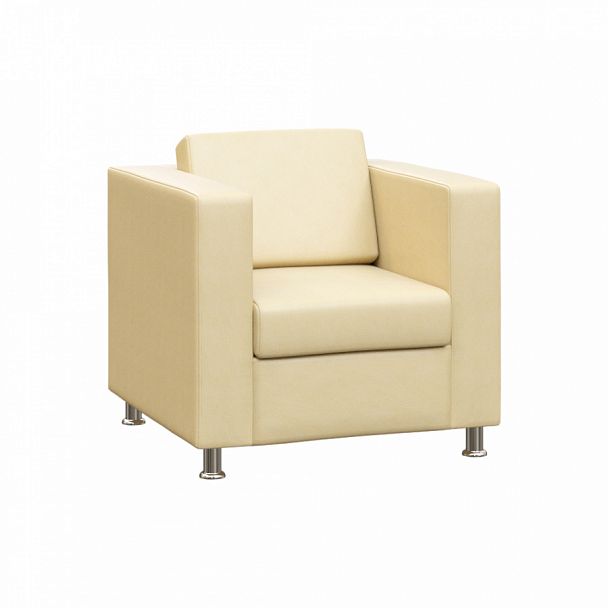 Кресло одноместное BORN "BR-01" бежевый - Вид 1