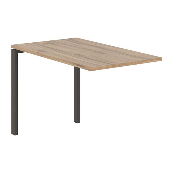 Брифинг-приставка EUB 1167 Дуб Денвер светлый/Мокко 1160х670х750 EDIS - Вид 1