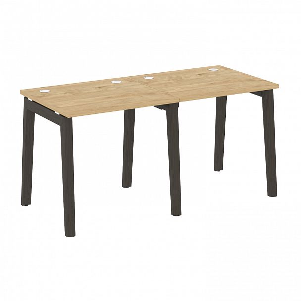 Рабочая станция "Onix wood" OW.RS-2.0.7 тиквуд светлый/дуб темный - Вид 1