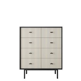 Комод на восемь ящиков Emerson арт EM20/milky/L - Фото предпросмотра