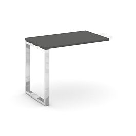 Style Project Direct Lux Брифинг-приставка M-SN-6O.BR-005 Антрацит/Нержавеющая Сталь/Хром 1380*600*750 - Фото предпросмотра