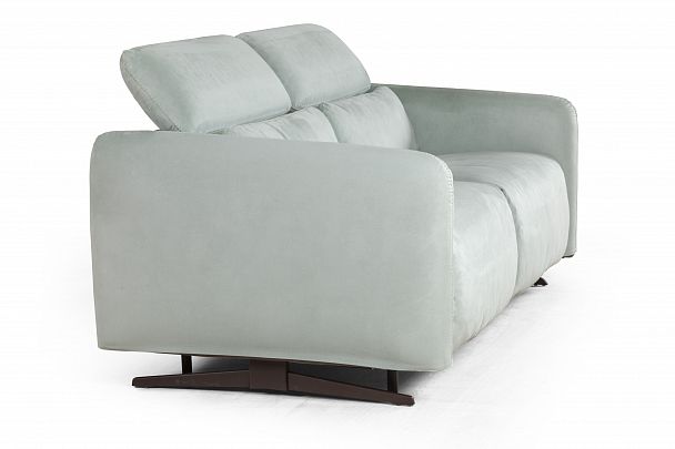 Rimini диван-кровать прямой замша мятный - Вид 19