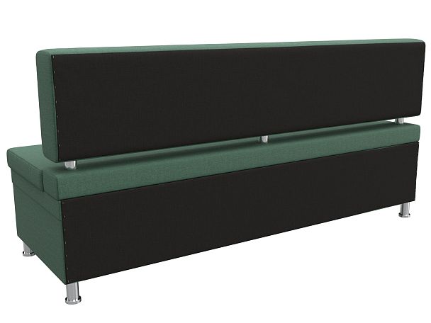 Диван кухонный прямой Стайл Рогожка зеленый - Вид 6