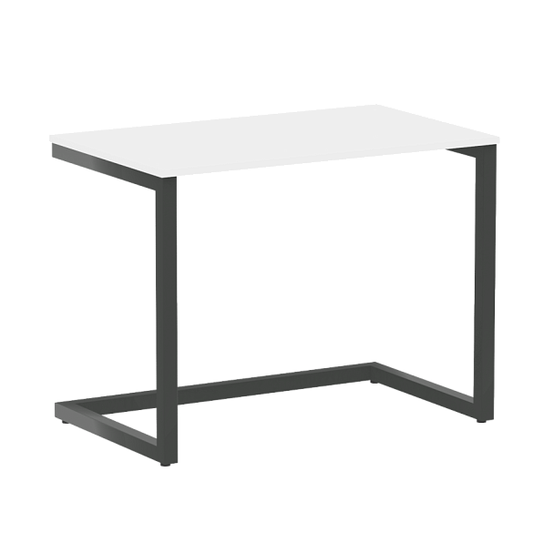 Home Office Стол письменный VR.SP-2-98 Белый бриллиант/Антрацит металл 980*600*750 - Вид 1