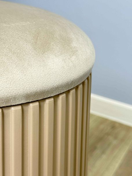 Пуф SHT-B23 капучино/ванильный крем - Вид 7