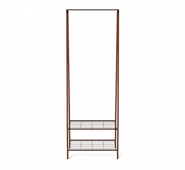 Вешалка гардеробная Sheffilton SHT-WR18 медный металлик/черный - Вид 4