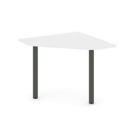 Стайл Проджект Угловой элемент перег. стола SN-6.UPRG-001 Белый/Металл Антрацит 1180*1180*750 - Фото предпросмотра