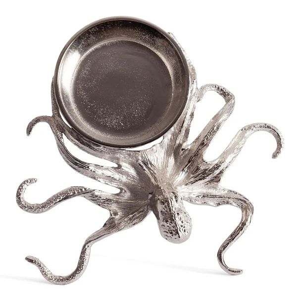 Монетница Secret de Maison Октопус2/Octopus2 (мод. 9612), алюминиевый сплав, никель/nickel - Вид 2