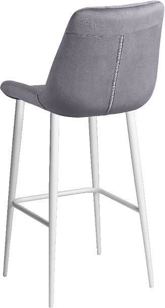 Комплект барных стульев Эйден, темно-серый H-15/белый, 3 шт. - Вид 5