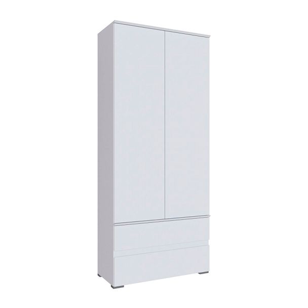 Гостиная Плейона Шкаф белый - Вид 1