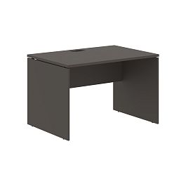 Стол прямой EDST 1180 Мокко/Черный 1160х800х750 EDIS - Фото предпросмотра