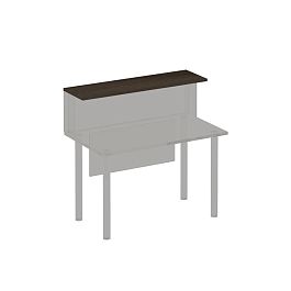 Полка настольная Формула МХ ФР 407 венге темный - Фото предпросмотра