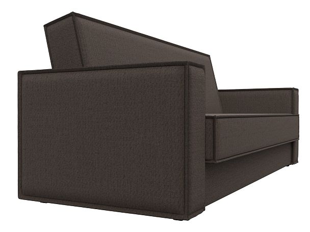 Диван-книжка Куба Рогожка коричневый - Вид 3