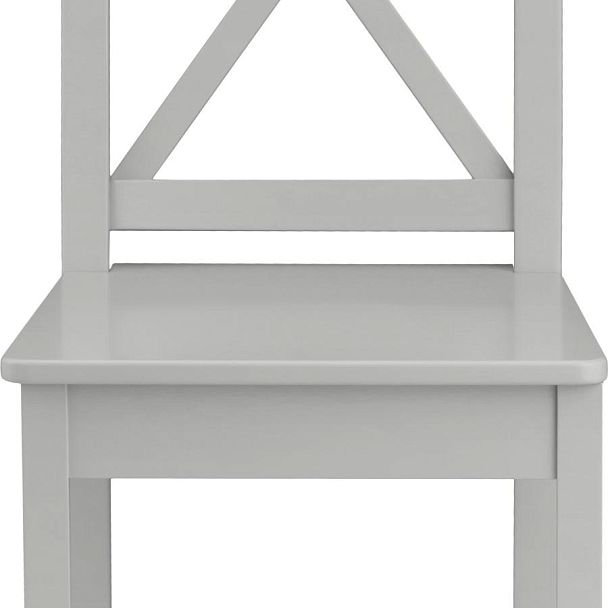 Стул деревянный с жестким сиденьем Бергольф Серый - Вид 10