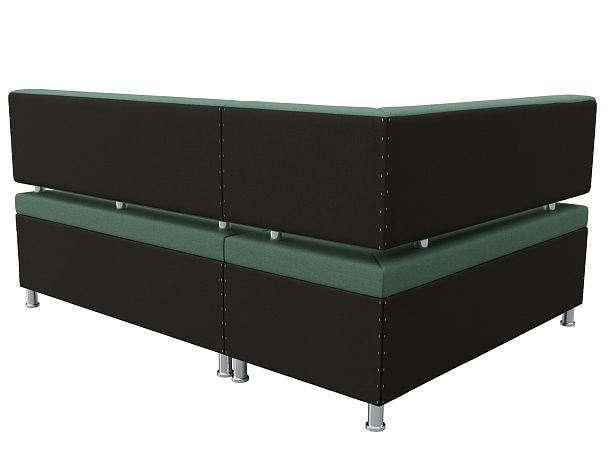 Диван кухонный угловой Стайл левый угол Рогожка зеленый - Вид 6