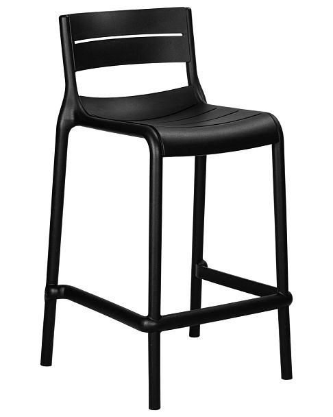 Стул полубарный DOBRIN NESSA (черный (B-03)) - Вид 1