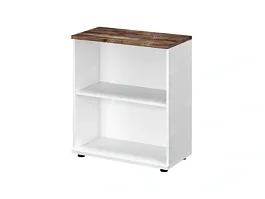 TANDEM RTD047-73U-SH Стеллаж ун-й 730х380х832 Таксония шоколадная/Белый - Фото предпросмотра