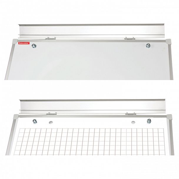 Доска-флипчарт магнитно-маркерная 70х100 см, ГАРАНТИЯ 10 ЛЕТ, РОССИЯ, BRAUBERG Стандарт, 235526 - Вид 5