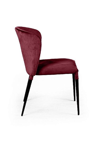 Стул Albert (Альберт), бархат винно-красный 16 new - Вид 3