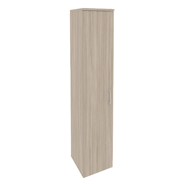 Onix Шкаф высокий узкий левый O.SU-1.9 (L) Дуб аттик 400*420*1977 - Вид 1