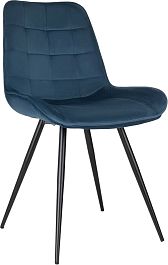 Стул для дома Бюрократ CH-K2 синий Holland 58 металл черный на ножках (CH-K2_1/HL58) - Фото предпросмотра