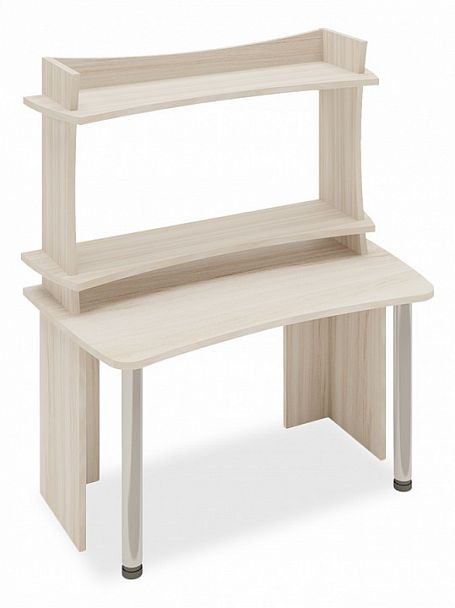 Стол офисный Домино Lite СКЛ-Софт140+НКИЛ140 Карамель - Вид 1