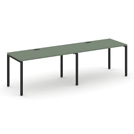 Concept Рабочая станция 2 места CN.ORS-004 Кобо/Металл Черный 3160*720*750 - Фото предпросмотра