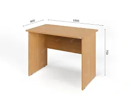 UNITY PС6-10 БУК Офисный стол прямоугольный Прямой 1000х600х750 - Фото предпросмотра