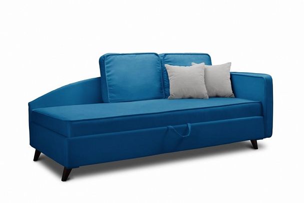 Тахта «Альфа» синяя - Вид 1