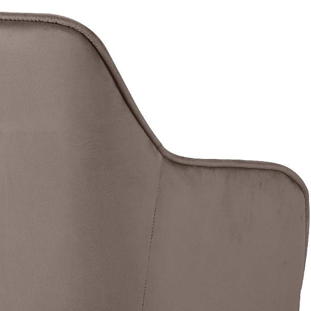 Комплект полубарных поворотных кресел Мони К, Confetti mocco/белый, 2 шт. - Вид 10