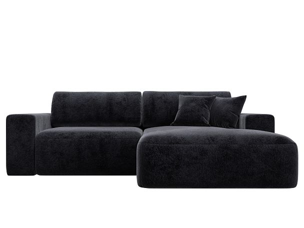 Диван угловой Лига-036 НПБ Классик правый угол Велюр серый - Вид 2