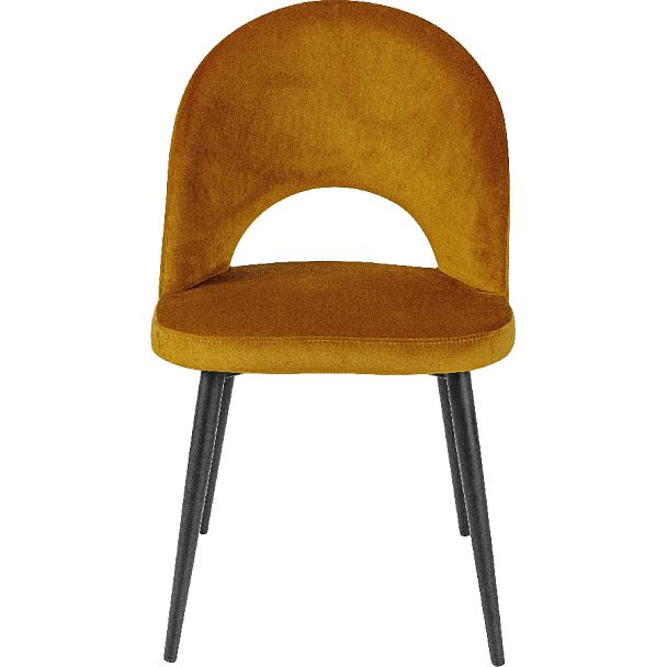 Комплект кухонных стульев Рэди горчичный велюр/черный, 3 шт. - Вид 2