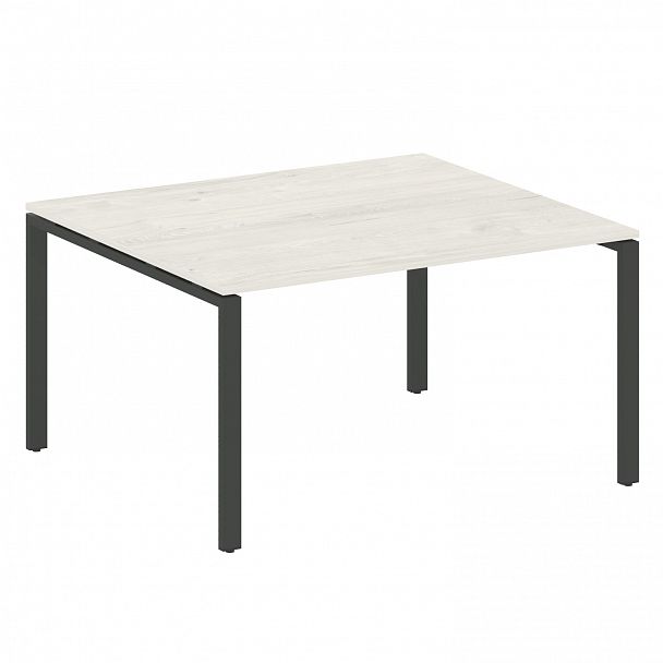 Стол для переговоров "Metal System" БП.ПРГ-1.3 дуб наварра/антрацит - Вид 1