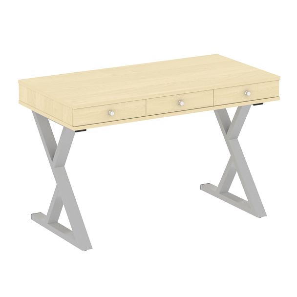 Home Office Стол письменный VR.SP-1-118.M Клён/Серый металл 1180*600*750 - Вид 1