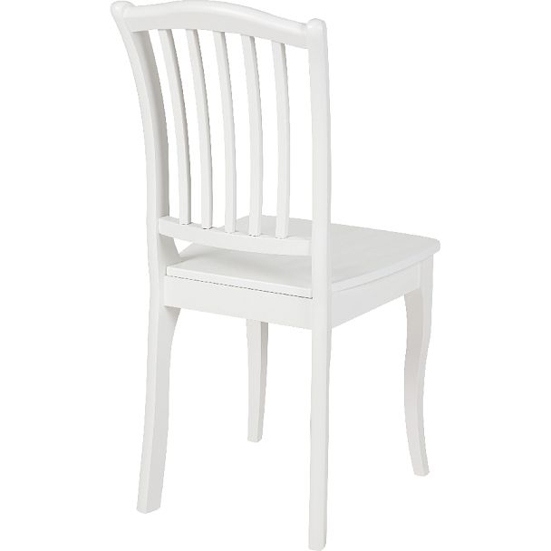 Комплект деревянных стульев с жестким сиденьем Элин Белый, 3 шт. - Вид 4